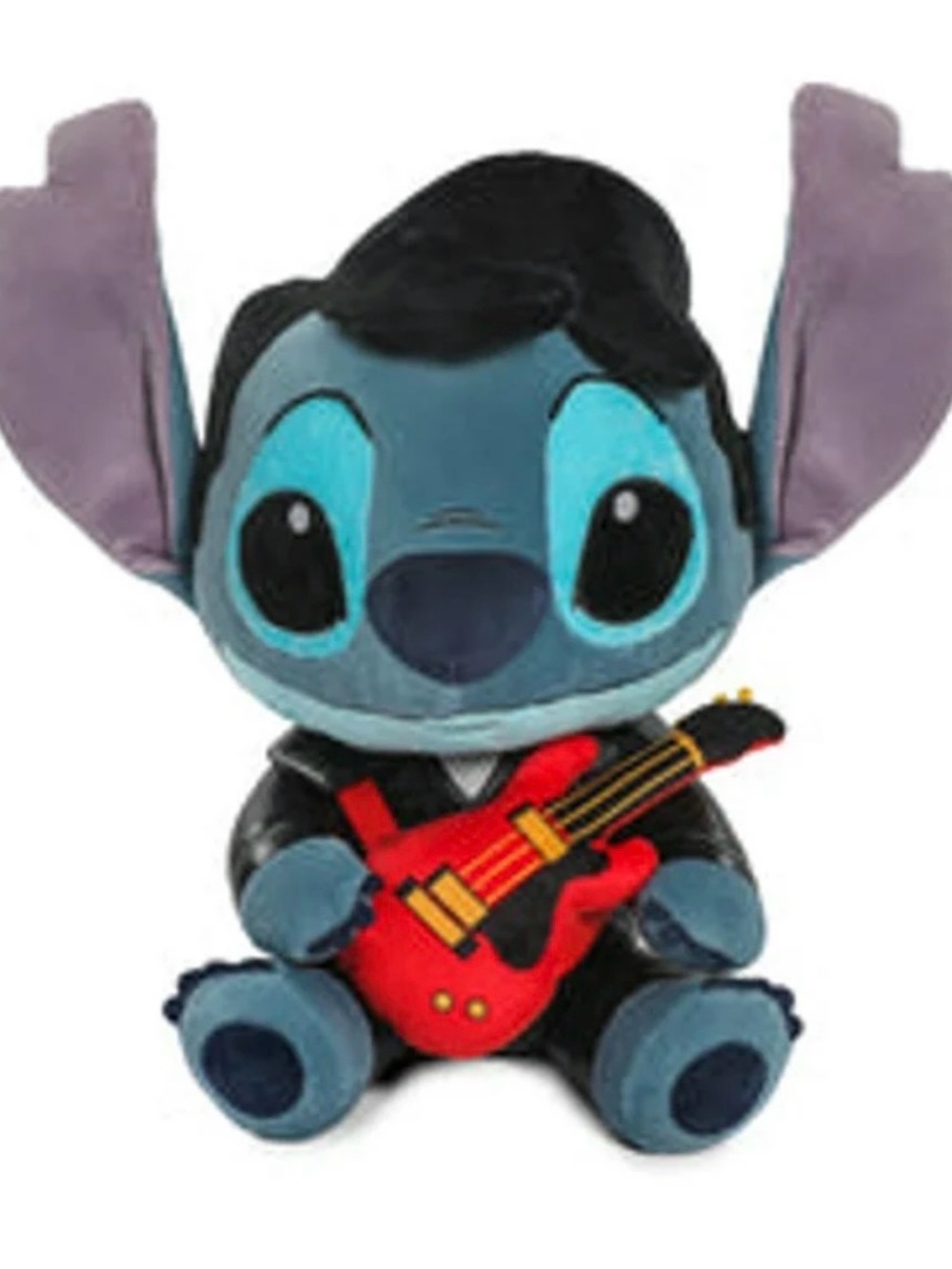 Disney Lilo & Stitch Elvis HugMe Plush Guitar Stuffed Animal New In Package!